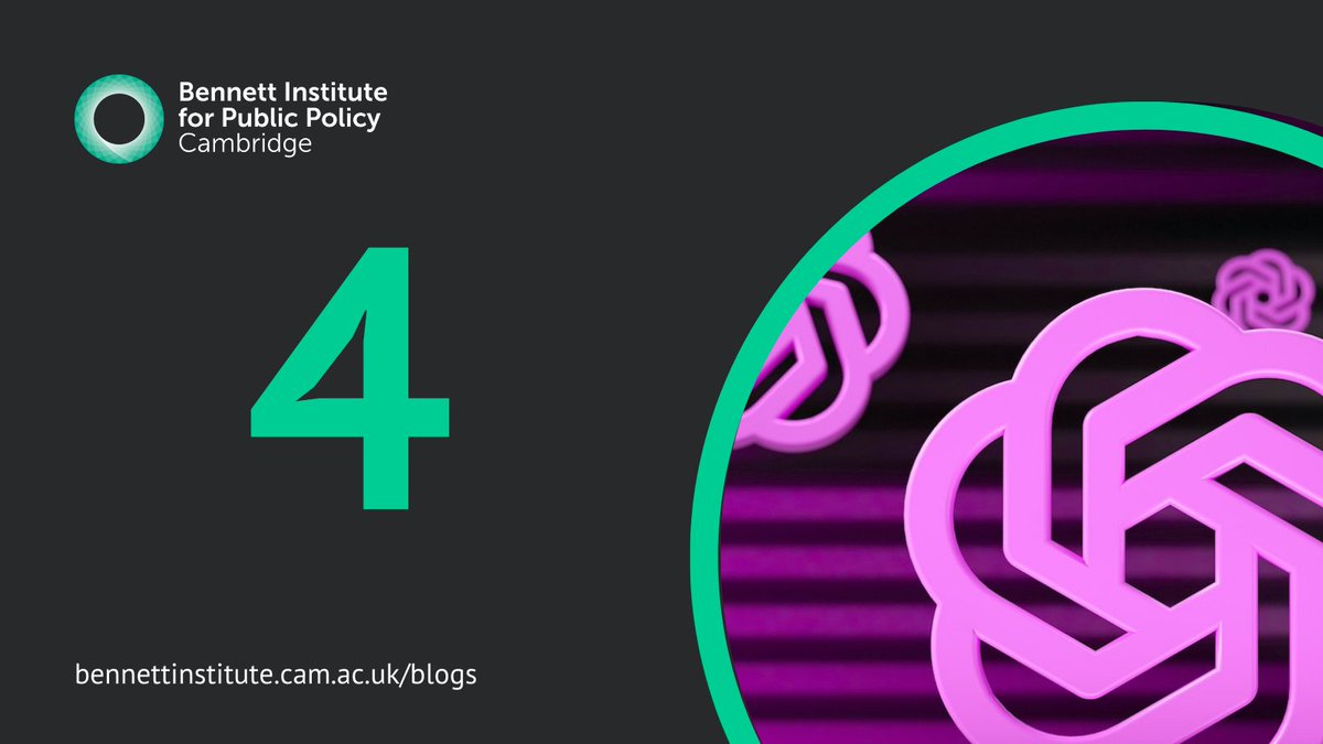 We're counting down our top 10 most-read @BennettInst blogs written in 2023. Number 4 is: 'Generative AI in low-resourced contexts: considerations for innovators and policymakers' by @ayantolamaximus bennettinstitute.cam.ac.uk/blog/ai-in-low…