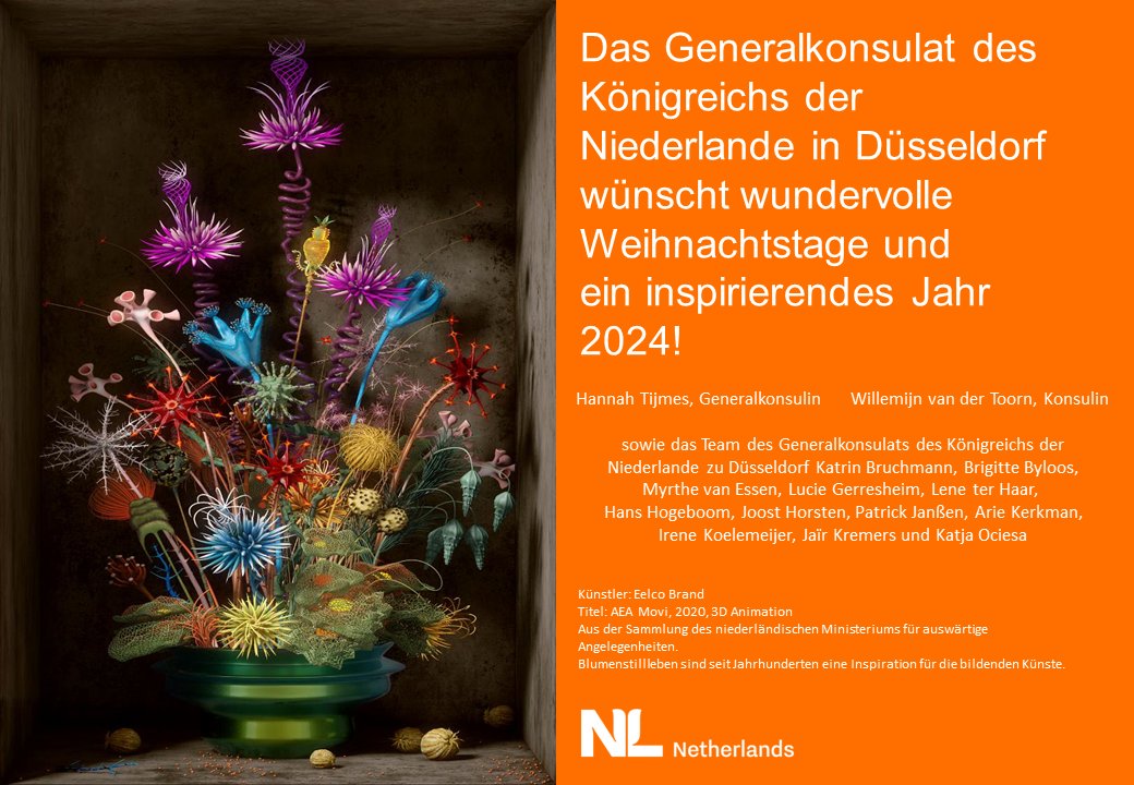 Hartelijk dank voor de prettige samenwerking!
Vielen Dank fuer die gute Zusammenarbeit!
#NLDverbinden