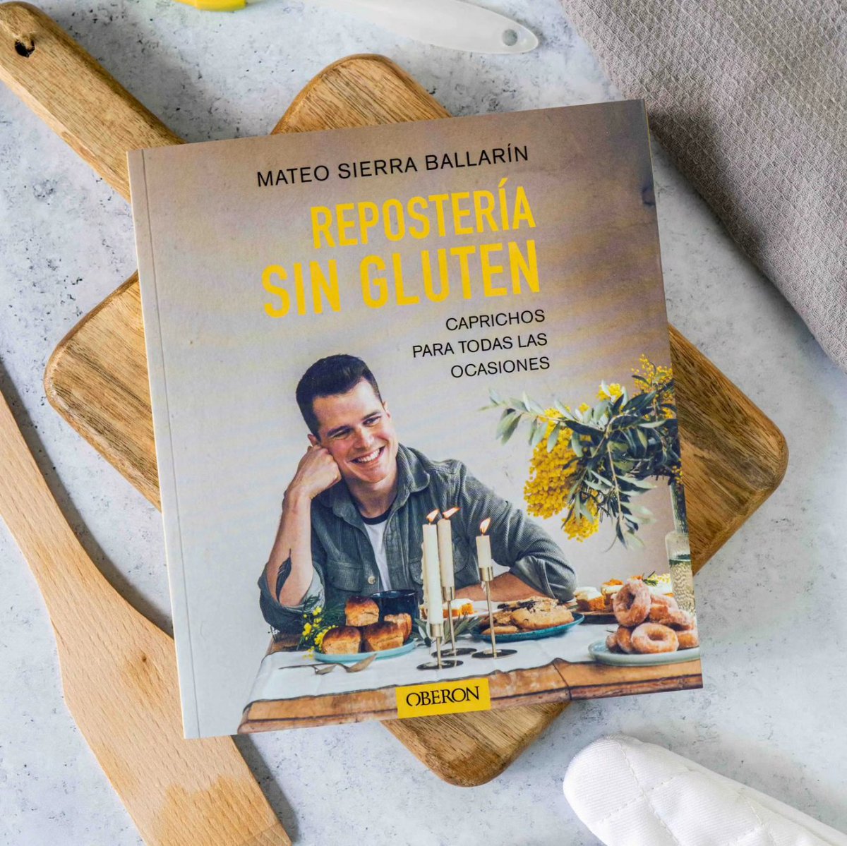 <a href="/cocinatodo/">Mery García</a> <a href="/petit_fit/">Cristina Fernández Petite</a> <a href="/delantaldealces/">Delantal de Alces</a> 'Repostería sin gluten' de <a href="/MateoSierra93/">Mateo Sierra</a>.
👉 bit.ly/3WjvjI5