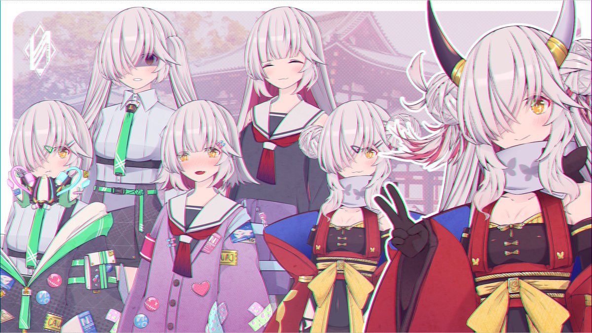 NONOnextさん、私の素敵な立ち絵、本当にありがとねむーーー