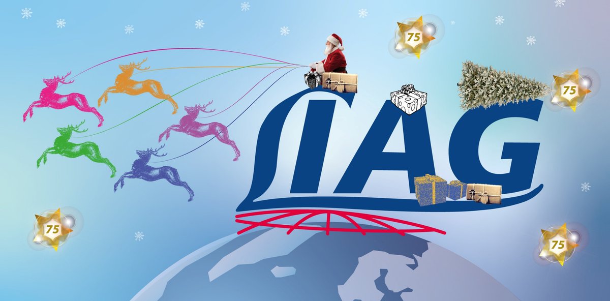 We wish all our partners from science, politics and the media, our funders, employees and friends Happy Holidays and a Happy New Year 2024! 
🤗🎄 🍀🎉
Thanks for working with us for over 75 years now!! #Christmas #newyear2024 #HappyHolidays 
🖼 Anne-Marie Pogoda/#LIAG