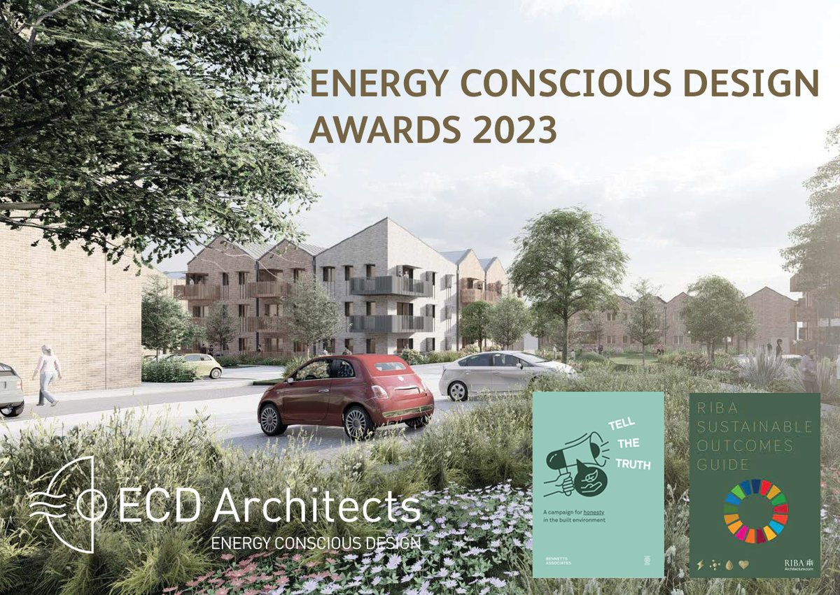 We are delighted to announce the winners of the Energy Conscious Design Awards 2023! This award is open to all staff at ECD Architects and celebrates our most sustainable building projects of the year. Follow link below to find out the winners: ecda.co.uk/2023/12/22/ene…