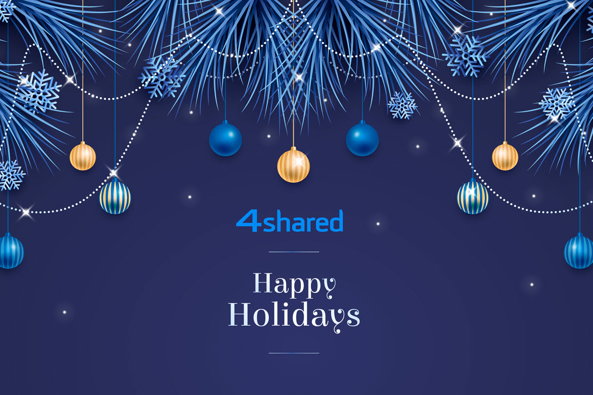 #HappyHolidays from <a href="/4shared/">4shared</a> 🥳