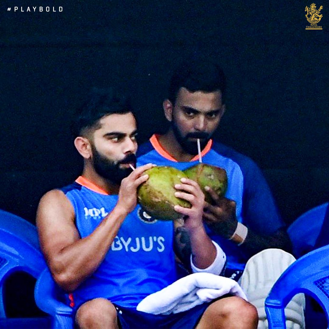 The only two captains to lead India to ODI series victories in South Africa 😎📸 #PlayBold #SAvIND #TeamIndia @imVkohli @klrahul