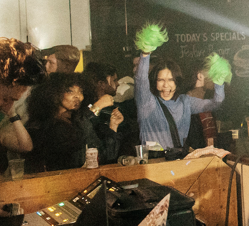 When you realise that you got Beeyou x Dungeon Meat "The Xmas Meat-Up" tickets before they got sold out