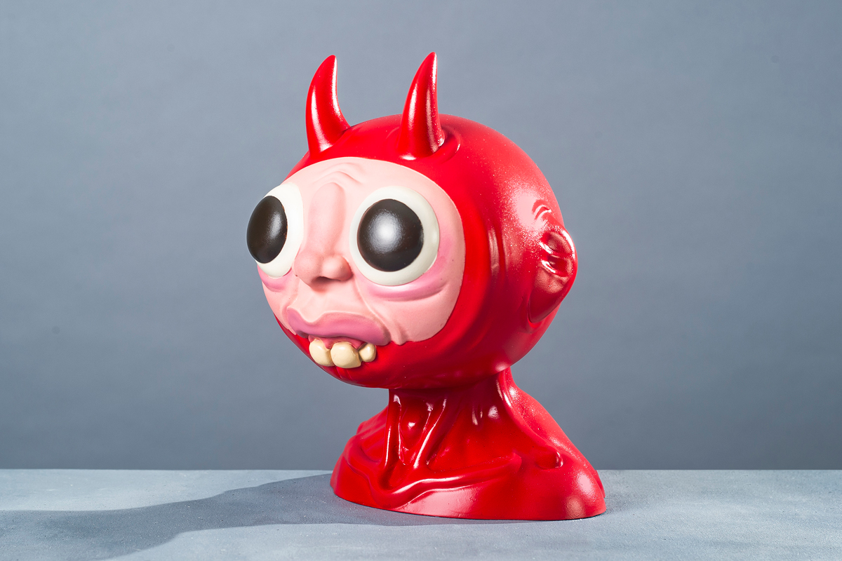 The devil's son
24x18x18.  Resin.  Has come to claim this world. Edition of only two copies #art #sculpture #artoy #arttoy #arttoyculture #arttoygama #arttoy #resinart
