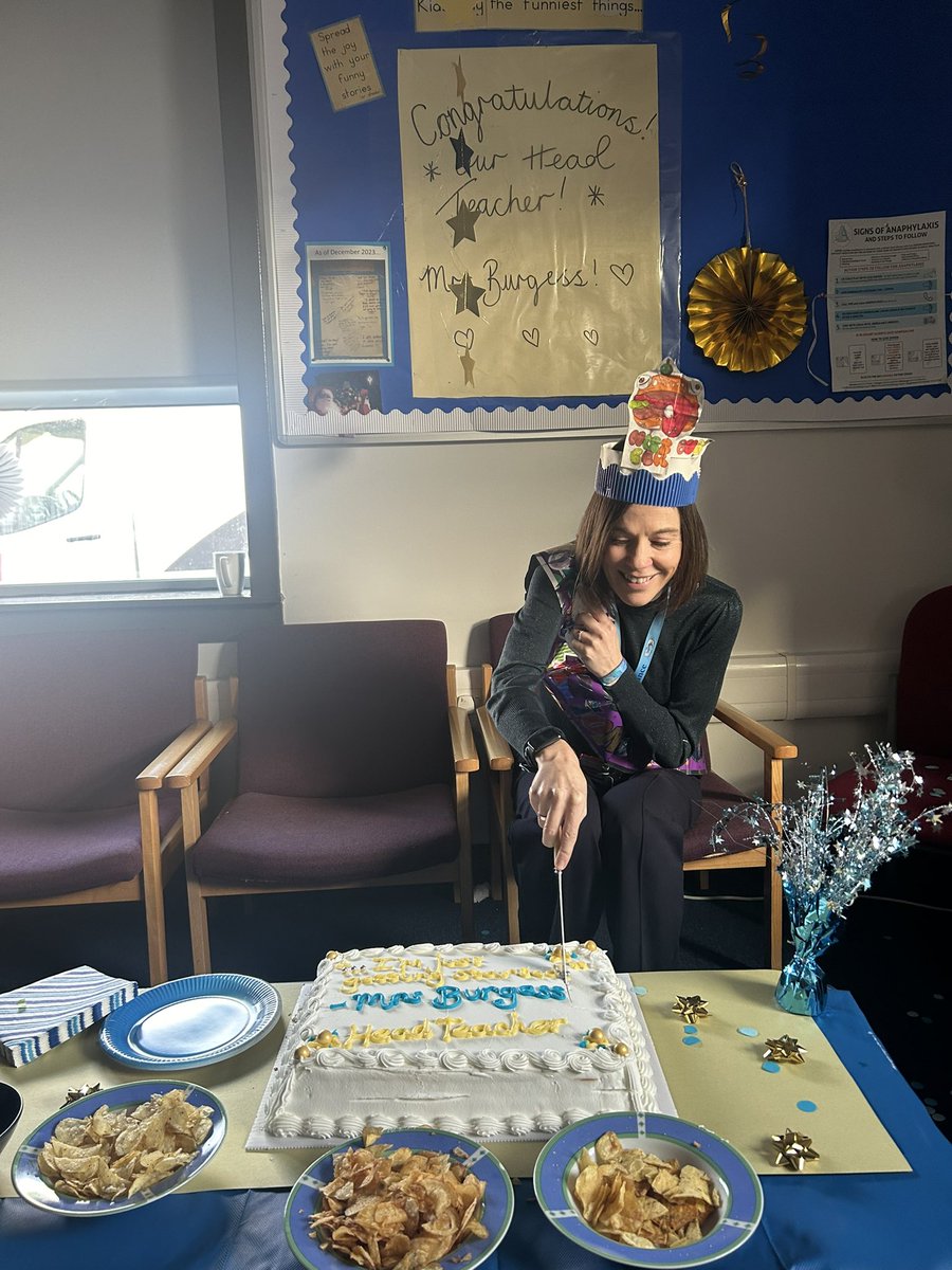 Yesterday we were delighted to celebrate our wondering Head Teacher on securing her permanent post and completing her Into Headship course. We are beyond proud of our leader! Congrats Mrs Burgess! #goodthingsarecoming #defyinggravity