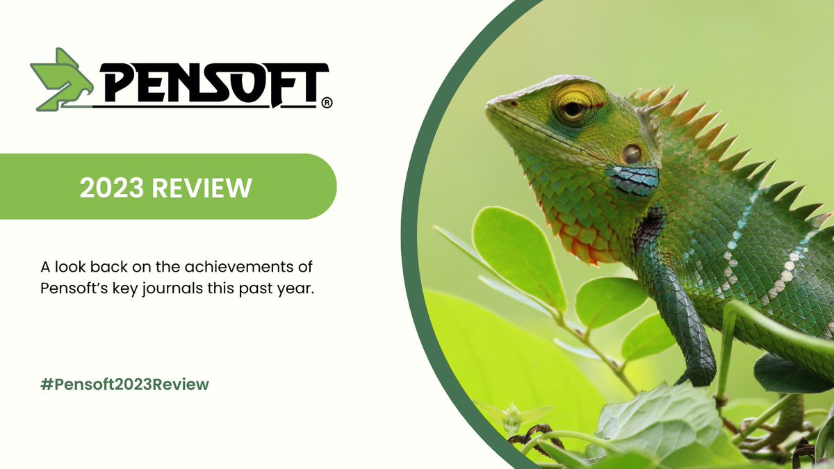 🤩Take a look at our #Pensoft2023Review blog post & a video compilation to celebrate the successes of our key #journals in the past year: blog.pensoft.net/2023/12/22/pen…🎉 🥳Here's to another year of stellar-quality, open-to-all #scientific knowledge!🎉 #scholarlypublishing #openaccess