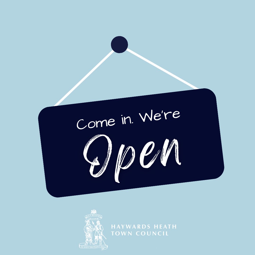 The Town Hall and Town Council offices are now reopen following the Christmas closure period. We are open Mondays- Thursday 9am-5pm and Fridays 9am-4pm. Please contact us on 01444 455694, or visit us at Town Hall, 40 Boltro Road, RH16 1BA.