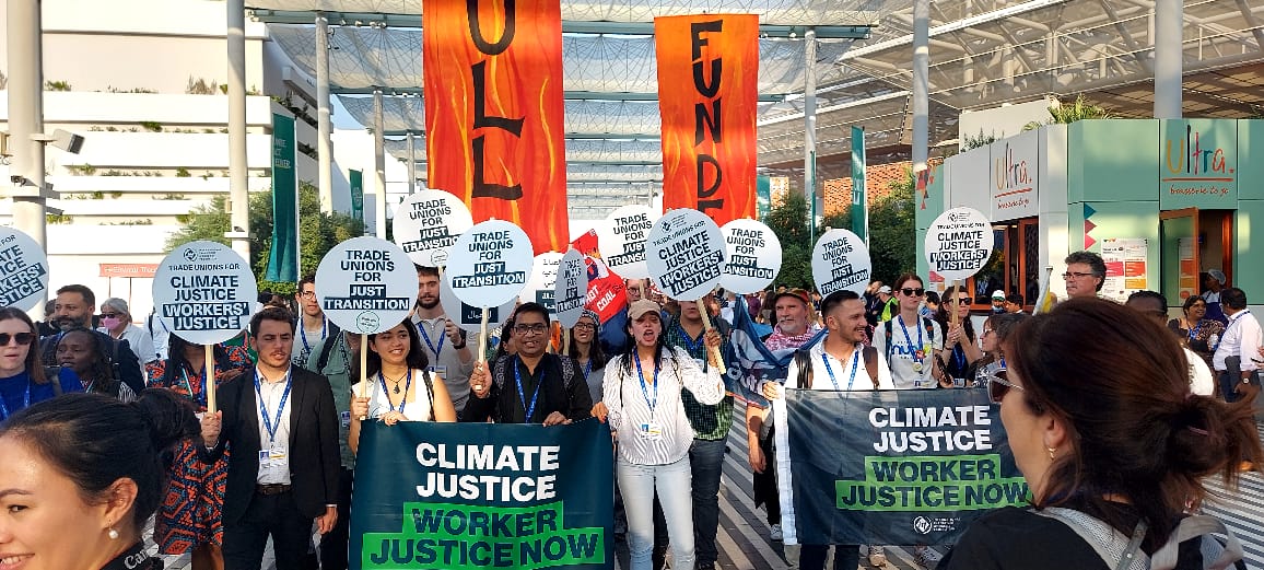 Recognition of #LabourRights is a major victory for trade unions at #COP28 #Unions4JustTransition @ituc @CSA_TUCA @itucasiapacific @etuc_ces @ituc_africa ituc-csi.org/Recognition-of…