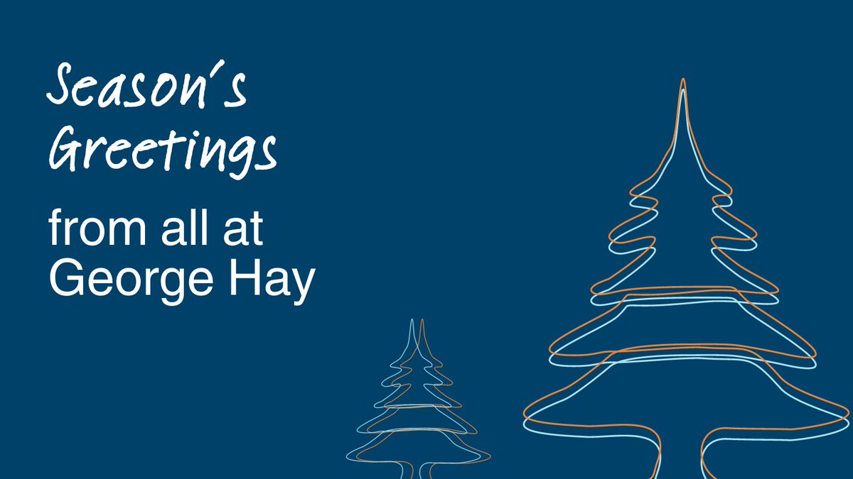 Season’s greetings! From all the team at George Hay, we wish you a happy and relaxing holiday season. 🎄
#seasonsgreetings #Christmas2023