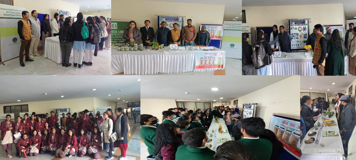 DBT-NCSTCP had incredible interactions with young minds on Open Day at NIPGR. Their enthusiasm and understanding were truly inspiring. We were overwhelmed by their interest and response to the tissue culture industry and their concerns towards farmers #FutureLeaders #NIPGROpenDay