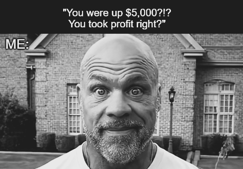 Remember to take profits guys, You cant just rawdog every pump!