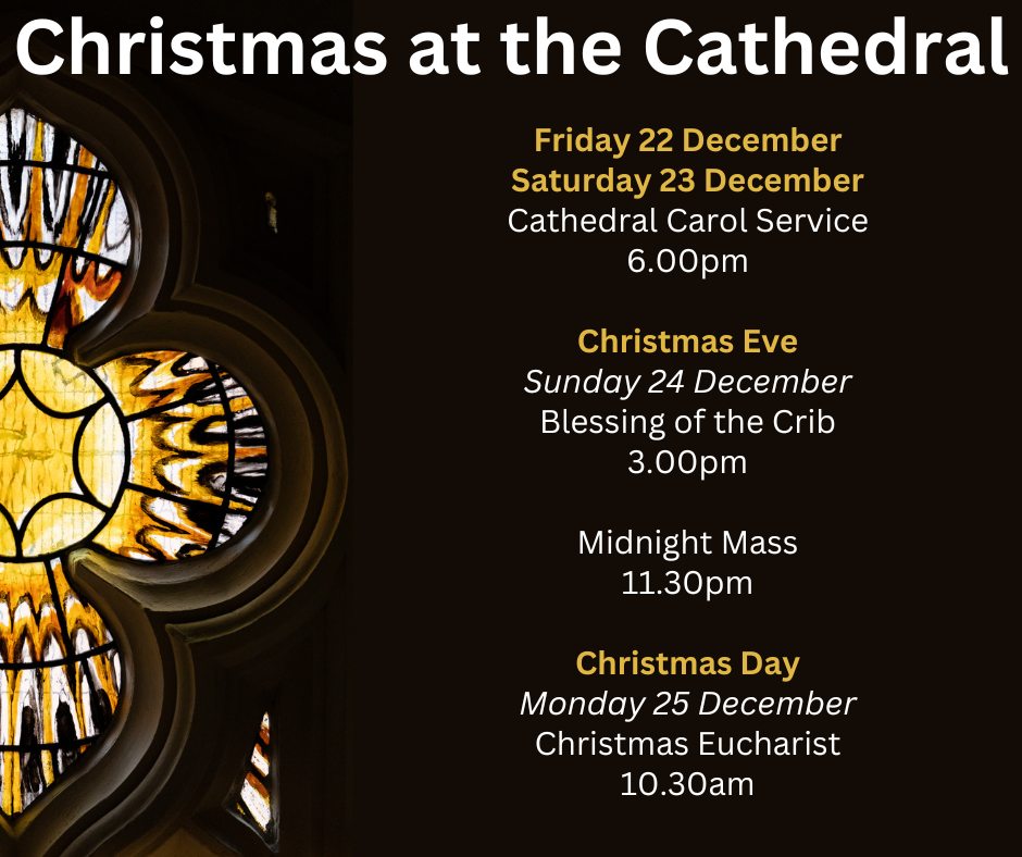 All of the @leicscathedral #Christmas services can be found here. Carol services today and tomorrow, the Blessing of the Crib and Midnight Mass on Christmas Eve, and the Christmas Eucharist on the day itself. All free and open to everyone.

#christmasinleicester #leicester