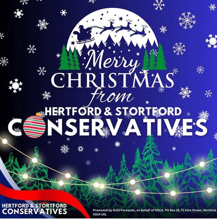 🎄 Merry Christmas from Hertford & Stortford Conservatives 🎄