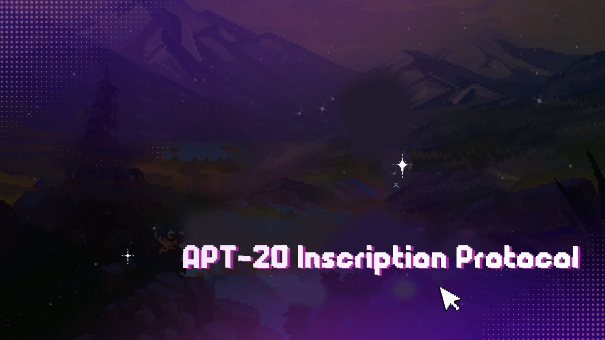 apt_inscription's tweet photo. APT-20, the first protocol conforming to the official Aptos inscription standard. 

As an experimental token standard, it facilitates the deployment, minting, and transfer of inscriptions on #Aptos. https://t.co/41OVzhRKgJ