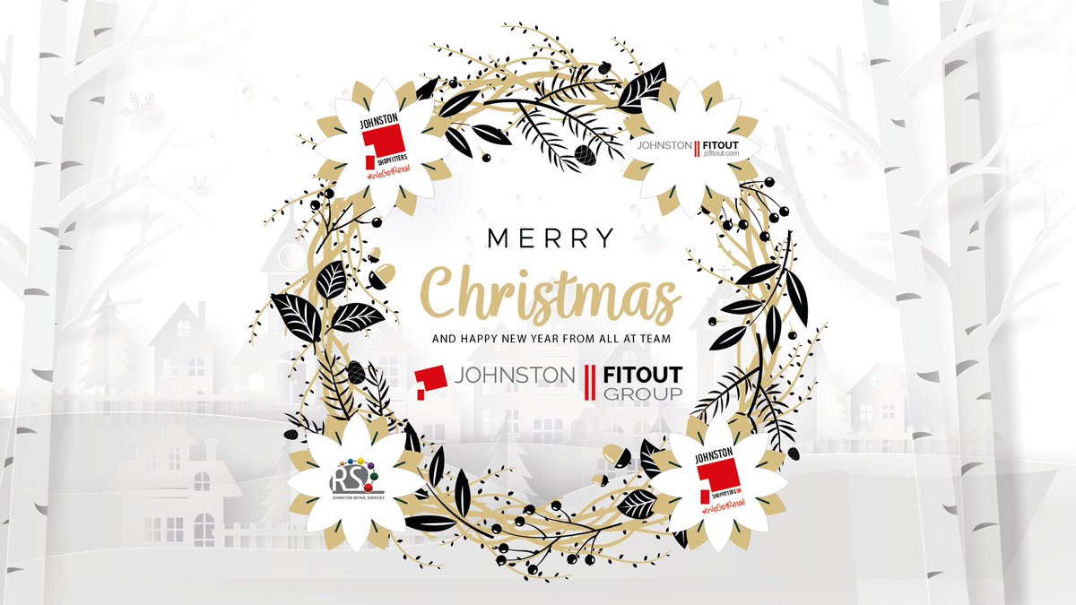 It’s been a busy year here at #JohnstonFitoutGroup with sites being completed right across Ireland &amp; the UK 🎄We would like to take this opportunity to wish you  yours &amp; a very happy &amp; peaceful Christmas &amp; New Year #JohnstonFitout #JohnstonShopfitters #JohnstonRetailServices