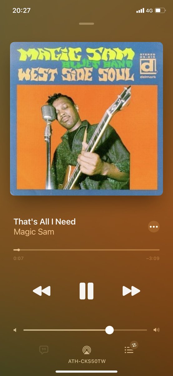HosonoShotgun's tweet image. #NowPlaying
#MagicSam
#WestSideSoul