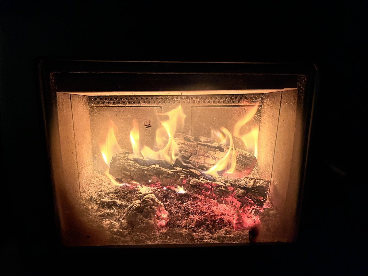 ave400's tweet photo. 大雪で停電中ですが、薪ストーブのお陰でこの状況を家族でキャンプのように楽しめています。　#薪ストーブ　#停電　#防災　#大雪　#熱燗　#キャンプ　#家族
　#woodburning #stove https://t.co/0YrDk1uDHB