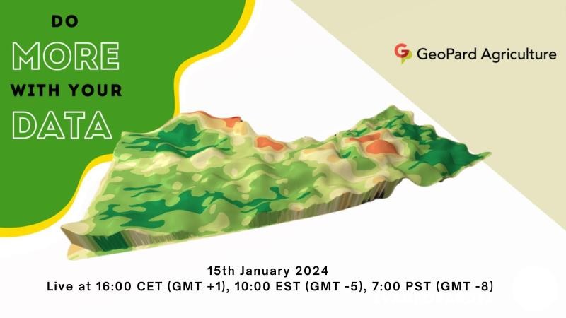 Free Webinar - GeoPard - PrecisionAg Platform Jan 15, 2024. You'll receive a coupon code to test the GeoPard solution upon registration.

us02web.zoom.us/webinar/regist…

#precisionag #agtwitter #agtech