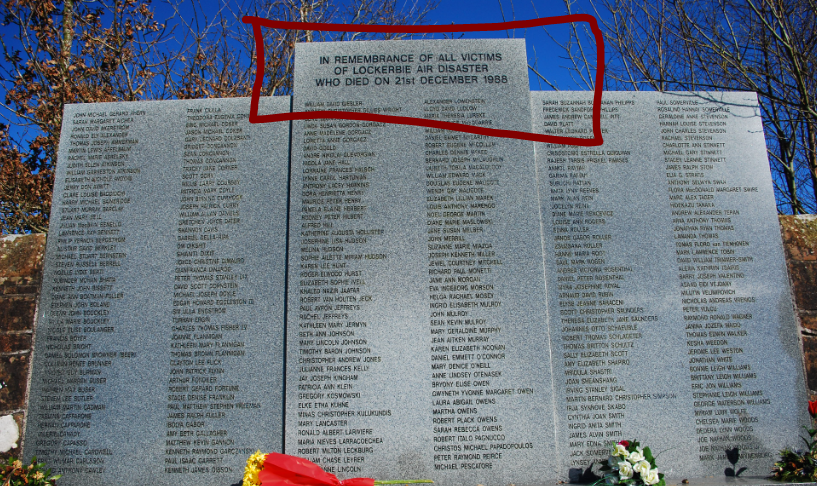 @ScotGovFM @HumzaYousaf @scotgov To all of the loons on here thrashing about the phrasing 'Lockerbie Air Disaster', would you please go and stand in front of the memorial and take a look at it?