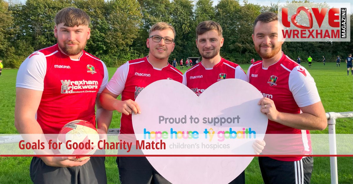 Lloyd Morris Electrical raised £1,700 in a charity football match ⚽ Read more at: love-wrexham.com/2023/12/23/rai… If you're interested in advertising with us, take a look at love-wrexham.com/advertising/ra… 💻📱 @NWalesSocial @northwalescom @HHTGhospices #lovewrexham #magazine #wrexham