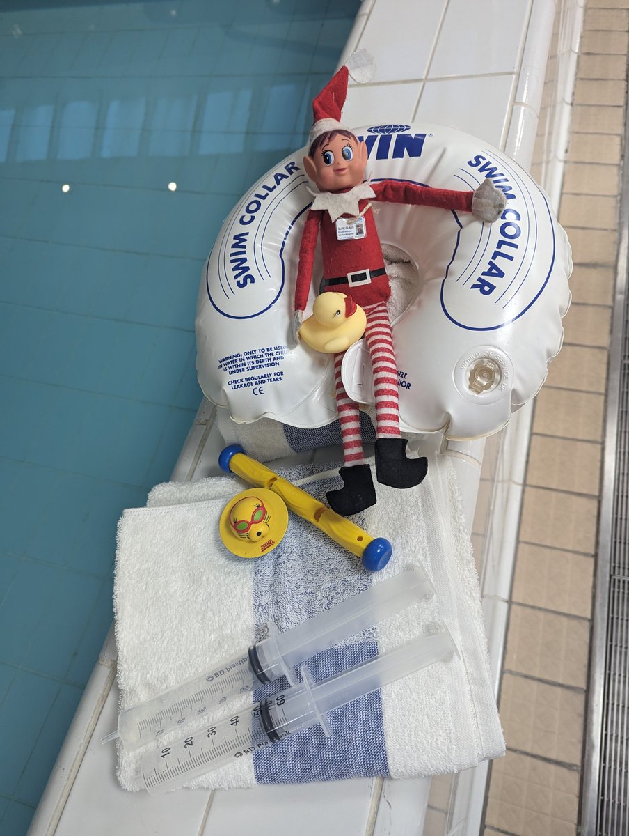 Elfie it's not a spa day. We needed you to test the water for the water quality control team, not enjoying the facilities. Get back to work @helshow1 @Nesta_NHS @NicolaFirth6