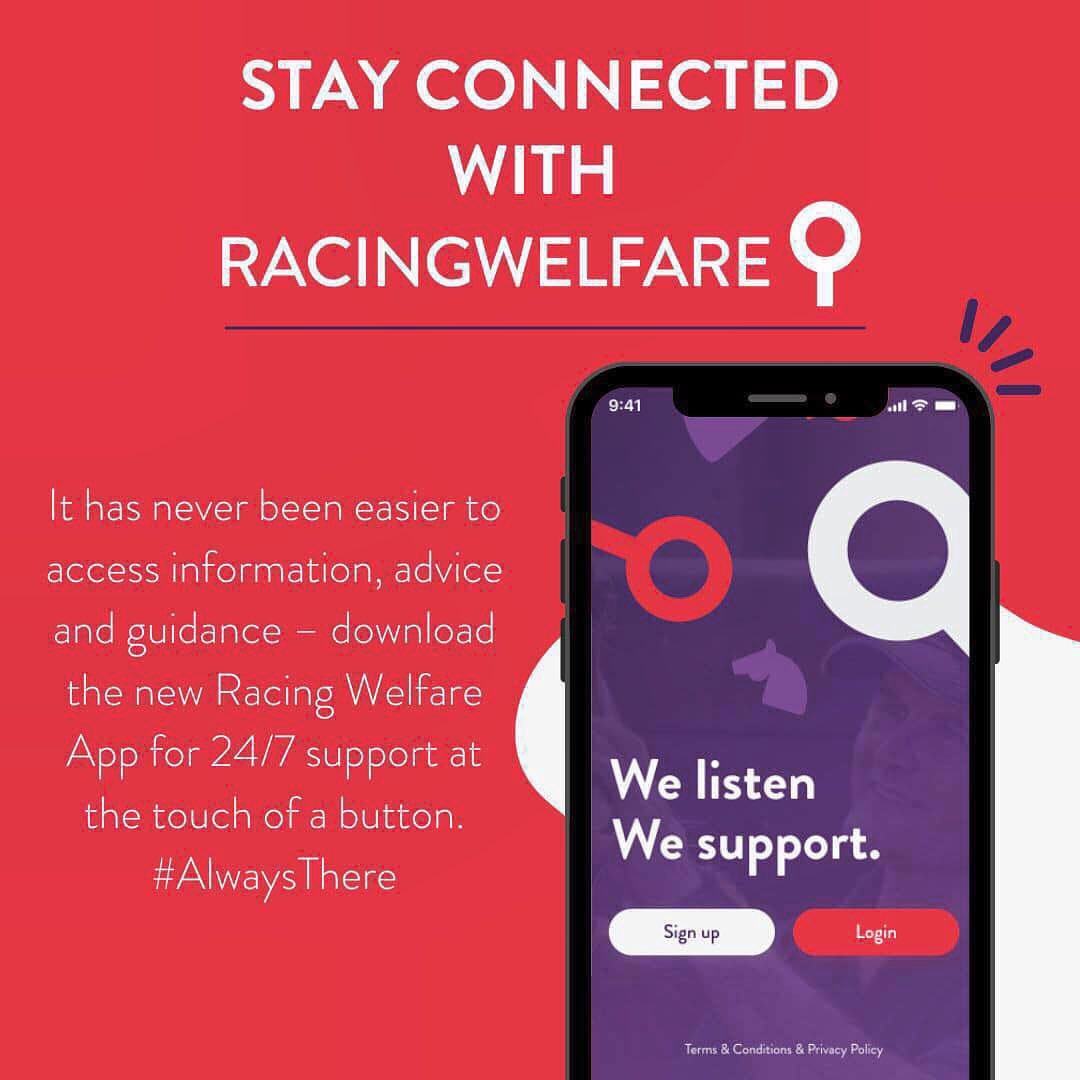 Christmas time can be a difficult time for some people, but remember that @Racingwelfare is available 24/7 to offer support, guidance or if you simply need somebody to talk to 📞 Call 0800 6300443 📲 Download the app racingwelfare.co.uk/new-app-launch… 💻 Visit racingwelfare.co.uk/information-su…