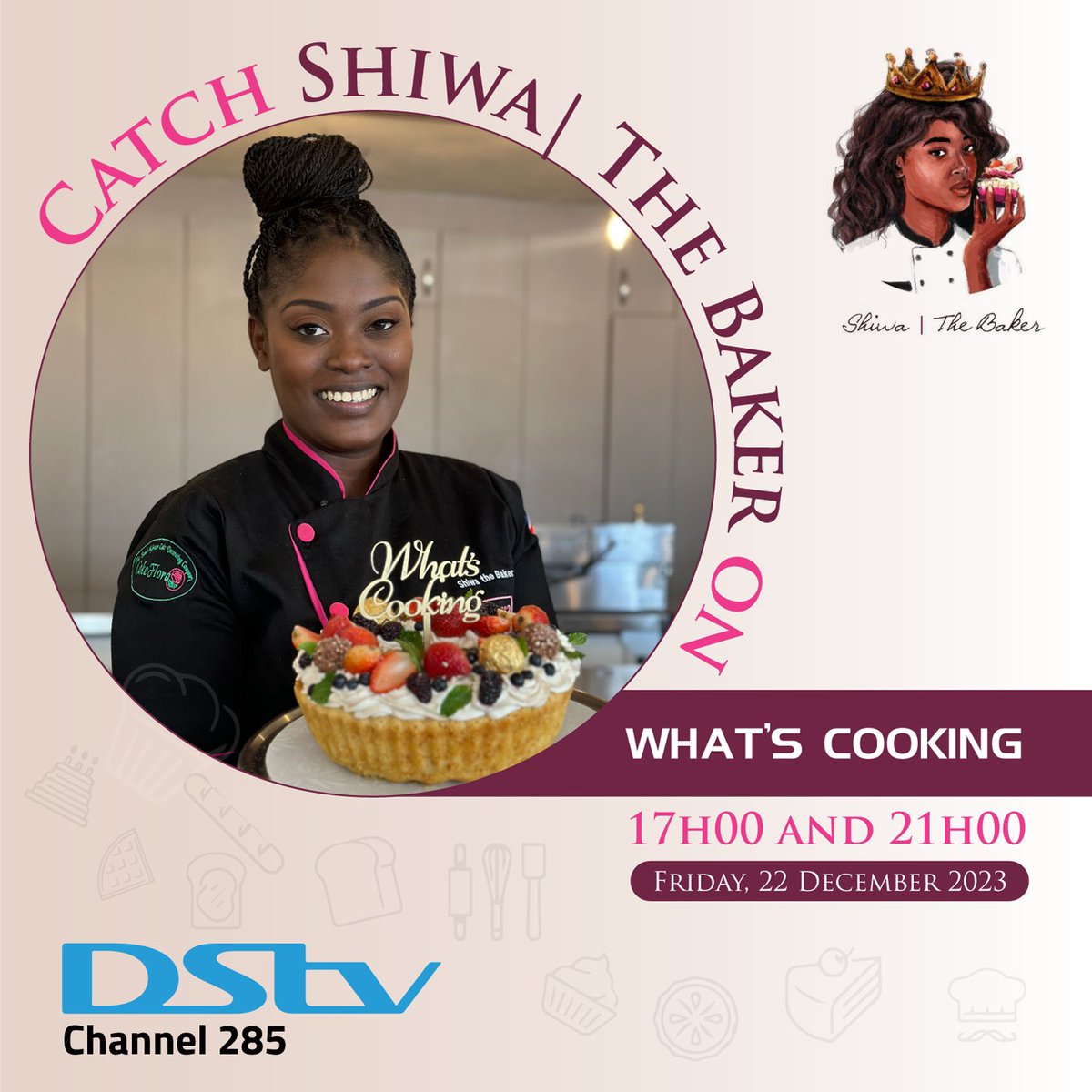 What’s Cooking? 😅 A Christmas Wreath Cake -That’s what! 🎅🎄 Join <a href="/shiwathebaker/">Shiwa |The Baker 🇳🇦</a> as she takes you through baking this beautiful Cake baked with only the freshest ingredients from <a href="/FoodLoversMkt/">Food Lover's Market</a> 
📍 <a href="/DStvNamibia/">DStv Namibia</a> Channel 285