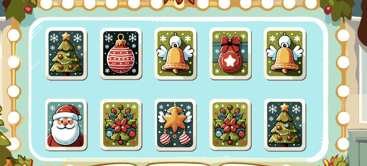CodeClubLux's tweet image. Schéi Feierdeeg an e gudde Rutsch! 🎄
Frohe Feiertage und einen guten Rutsch! 🎁
Joyeuses fêtes et une très belle année 2024 ! ❄
We wish you happy holidays and a happy new year! ☃️
For a relaxing moment, enjoy our festive memory card game 🤩
-> tiny.cc/greetings2324