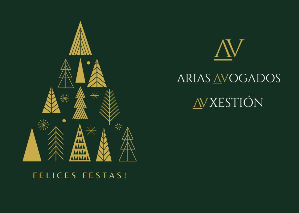 Dende Arias Avogados e AV Xestión, desexámos un Bo Nadal☃️🎄