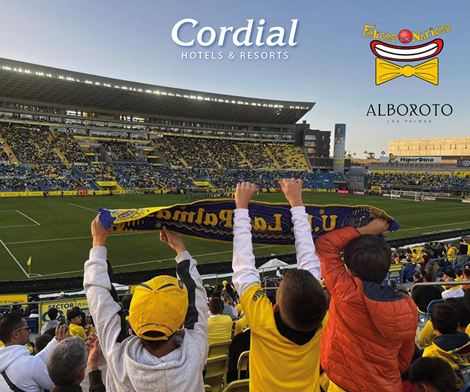 Cordial Hotels & Resorts, entusiasta patrocinador de la UD Las Palmas, ha donado 26 entradas a la Asociación “Felices con Narices” y “Alboroto”. becordial.com/noticias/cordi…