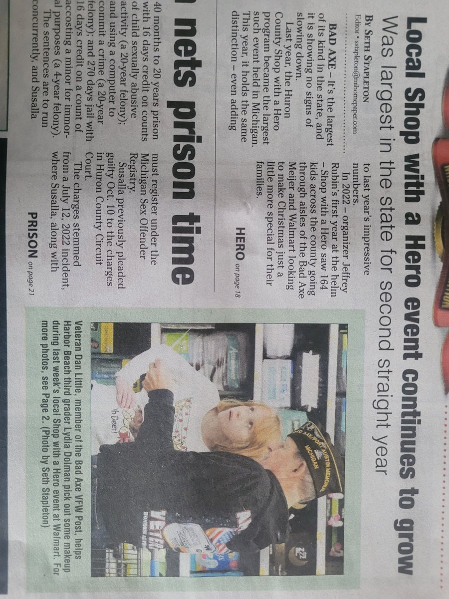 @pulte PLEASE help me buy a great gift for the Worlds Greatest Dad and Always my #HERO !!! My #veteran dad got front page news yesterday for local Shop w Hero event. I want to get him engraved knife for his collection! $79.99 $kittysewlittle