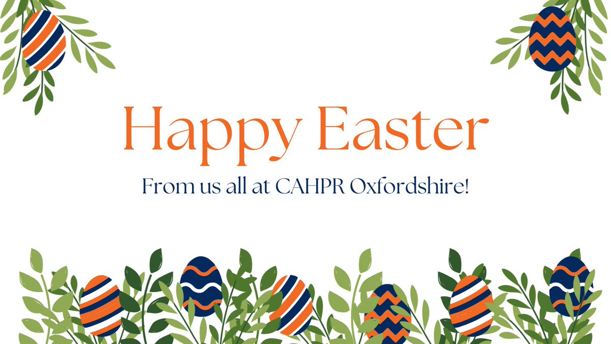 🌟 Wishing all our followers who are celebrating a wonderful Easter filled with love, hope, and the joy of springtime. From all of us at CAHPR Oxfordshire, have a fantastic day! 🐣🌷 #HappyEaster