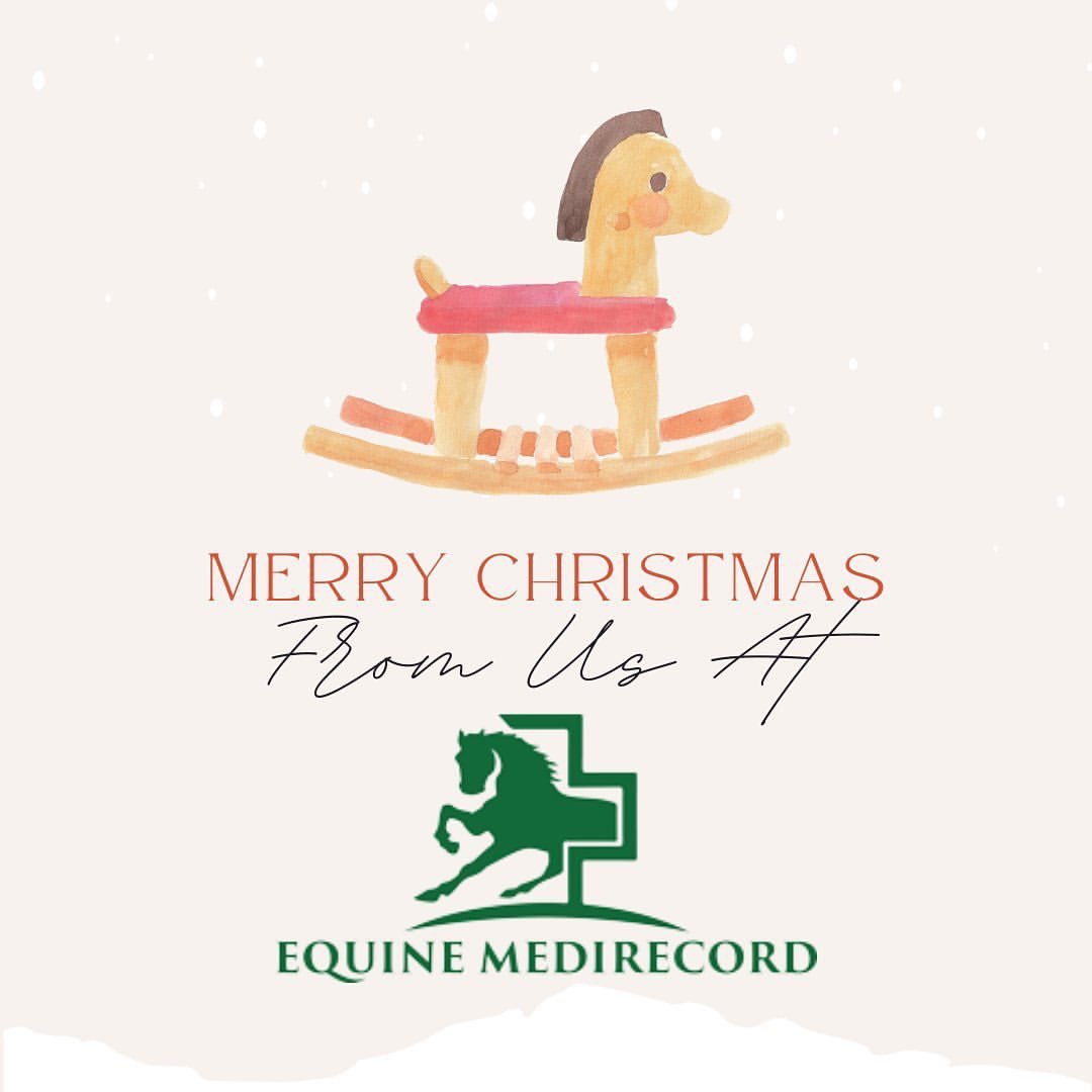 Wishing all our great customers, supporters and everyone a wonderful Christmas from all of us at Equine MediRecord! 🐴🎄