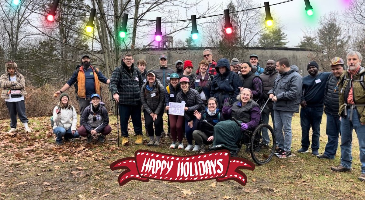 On  a recent hike, our group was feeling festive and wanted to wish you all  a "Happy Holidays!" May your holiday season be filled with adventure!