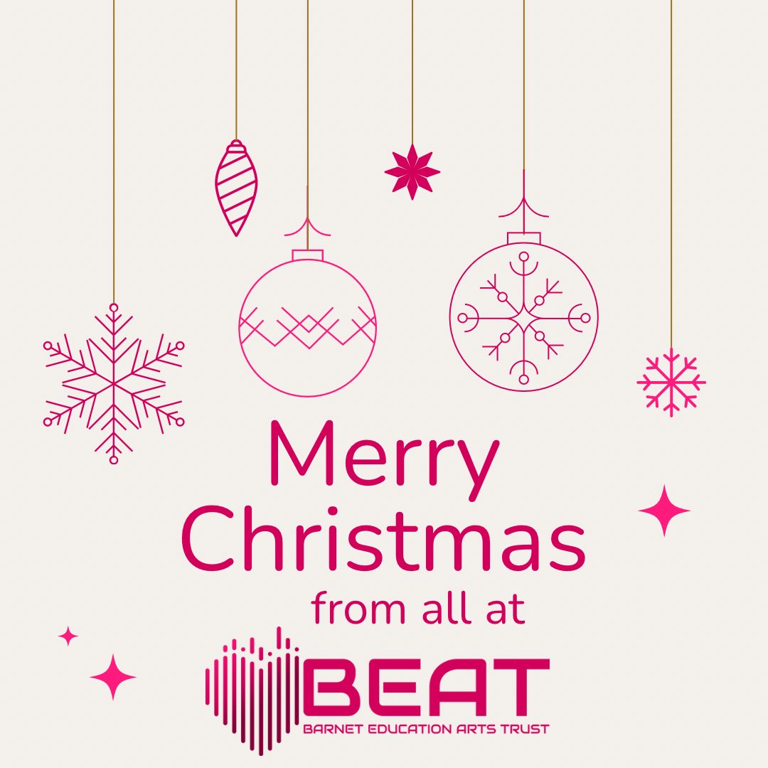 The BEAT office is now closed for the holidays, but you can still enrol for groups and lessons through our website.

HUGE thanks to all our teachers, volunteers, parents and friends who supported us this year.

All of us at BEAT wish all of you very happy holidays.

#ThisIsBEAT