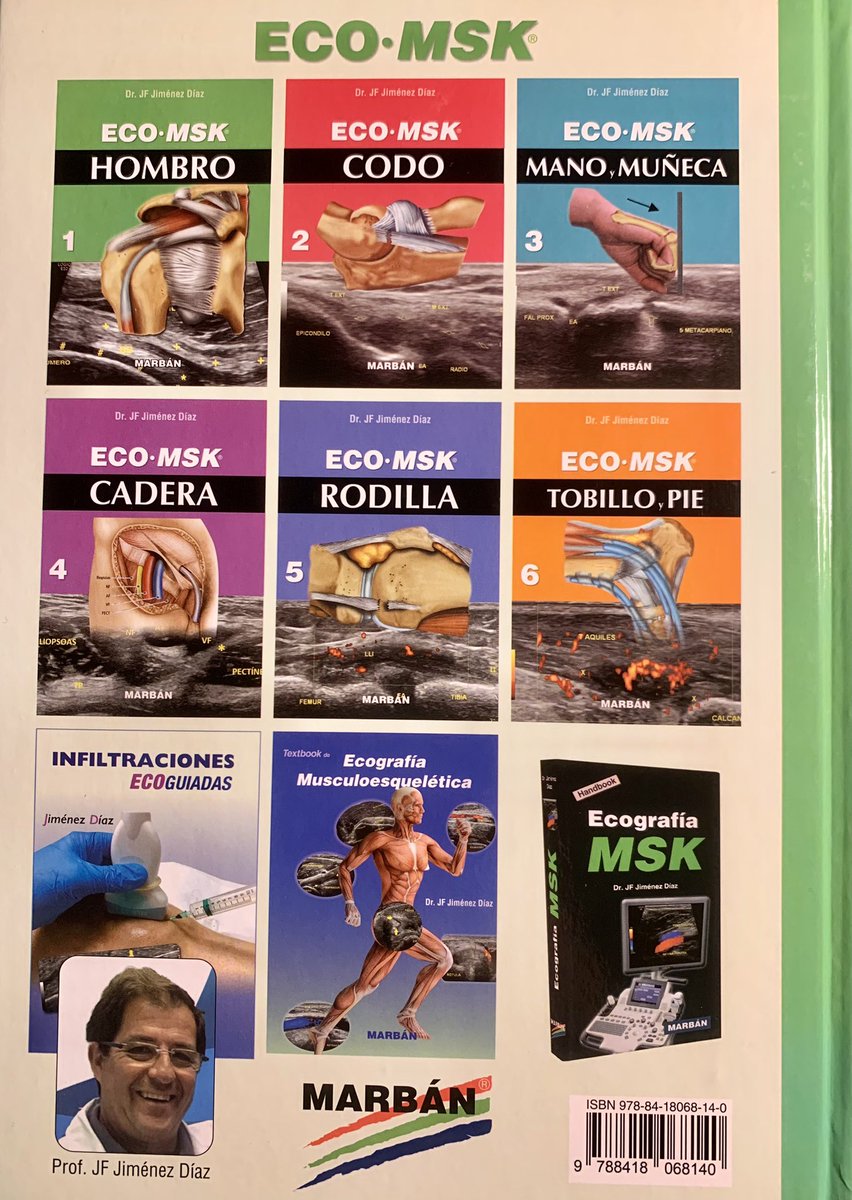 Acabo el año con la publicación del libro ECO-MSK Hombro. Amplia obra sobre #ecografia de #lesiones de #hombro y sus técnicas de #intervencionismo .Gracias a la colaboración del Prof. Bouffard y del Dr. Miguel Jiménez y de otros 13 co-autores. Magnífica edición de <a href="/Marban_Libros/">Marbán Libros</a>