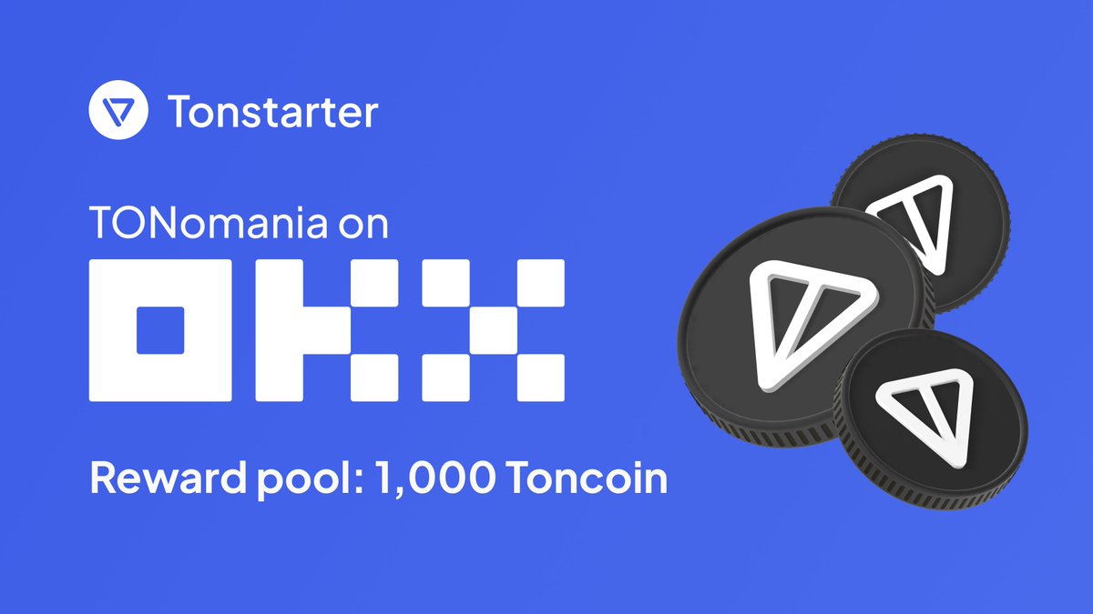 TONomania on OKX | Rewards for learning TON ecosystem. The top crypto exchange @okx has launched a program called 'TONomania on OKX'. Toncoin are waiting for you for registering and passing the quiz on knowledge of the @ton_blockchain ecosystem. The program also includes…