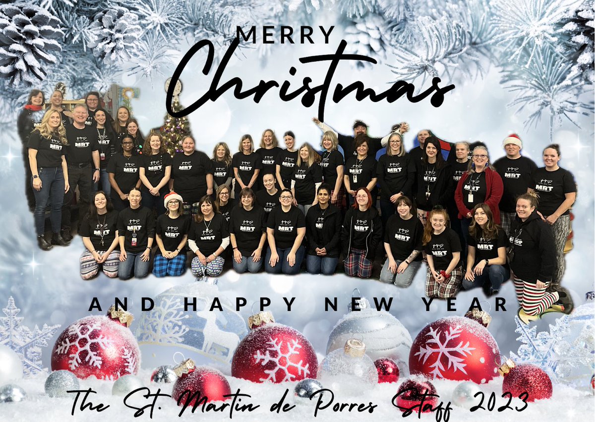 Adele Srutek (@mrssrutek) on Twitter photo From our family to yours, we wish you a very Merry Christmas and Happy New Year! 🎄🎉🫶🥰<a href="/StMartinCouncil/">StMartinCouncil</a> <a href="/StMartinOCSB/">St. Martin de Porres School</a> From our family to yours, we wish you a very Merry Christmas and Happy New Year! 🎄🎉🫶🥰<a href="/StMartinCouncil/">StMartinCouncil</a> <a href="/StMartinOCSB/">St. Martin de Porres School</a>