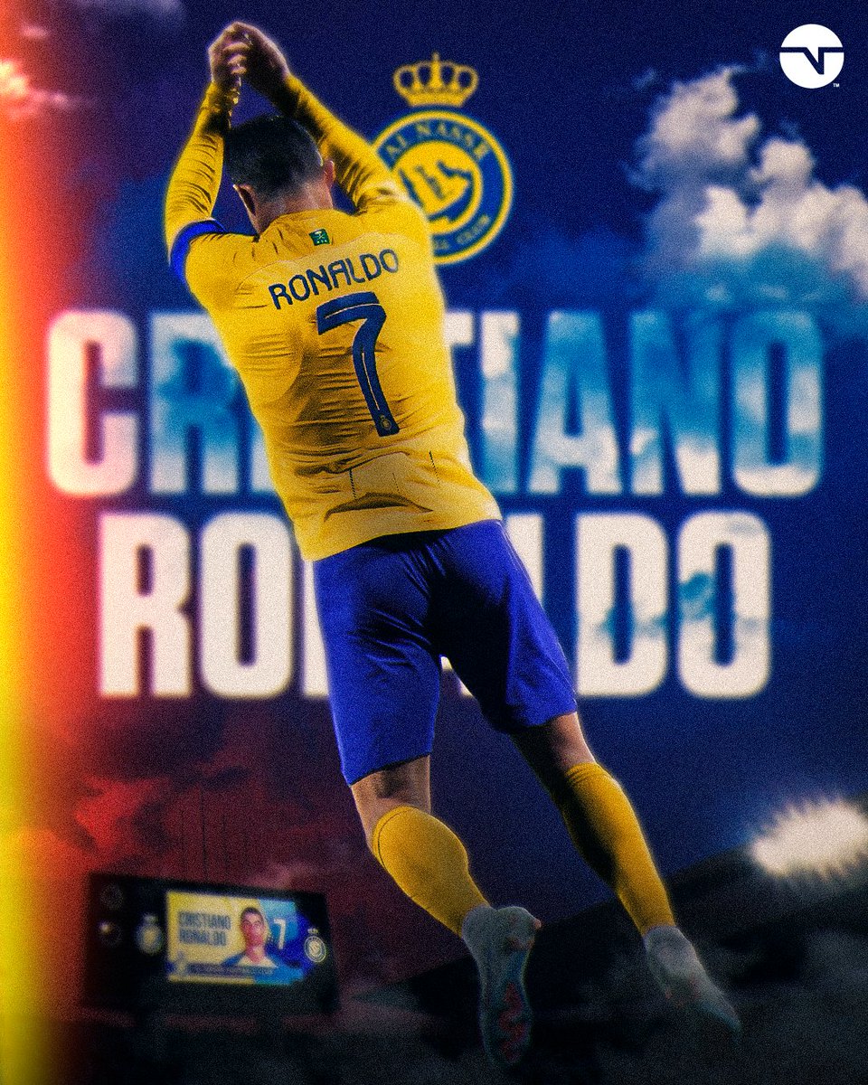 TNTSportsBR's tweet photo. O HOMEM É SIMPLESMENTE INEVITÁVEL! SÃO INCRÍVEIS 51 GOLS EM 2023 AOS 38 ANOS DE IDADE! 🤖⚽🇵🇹 De pênalti, Cristiano Ronaldo deixou o dele na vitória do Al-Nassr lá na Arábia Saudita! 🟡🔵 https://t.co/OdWFOJI6pV