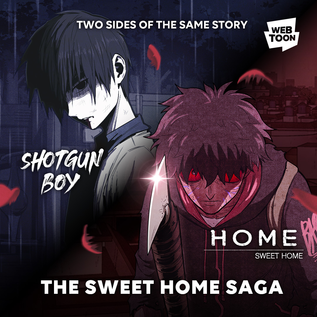 You may have read #SweetHome, but have you read the prequel #ShotgunBoy? 👀 Time to read and expand on the world with more monsters, more thrills, more chills, and more tears 😨 #WEBTOON ➡️ bit.ly/475yHdc