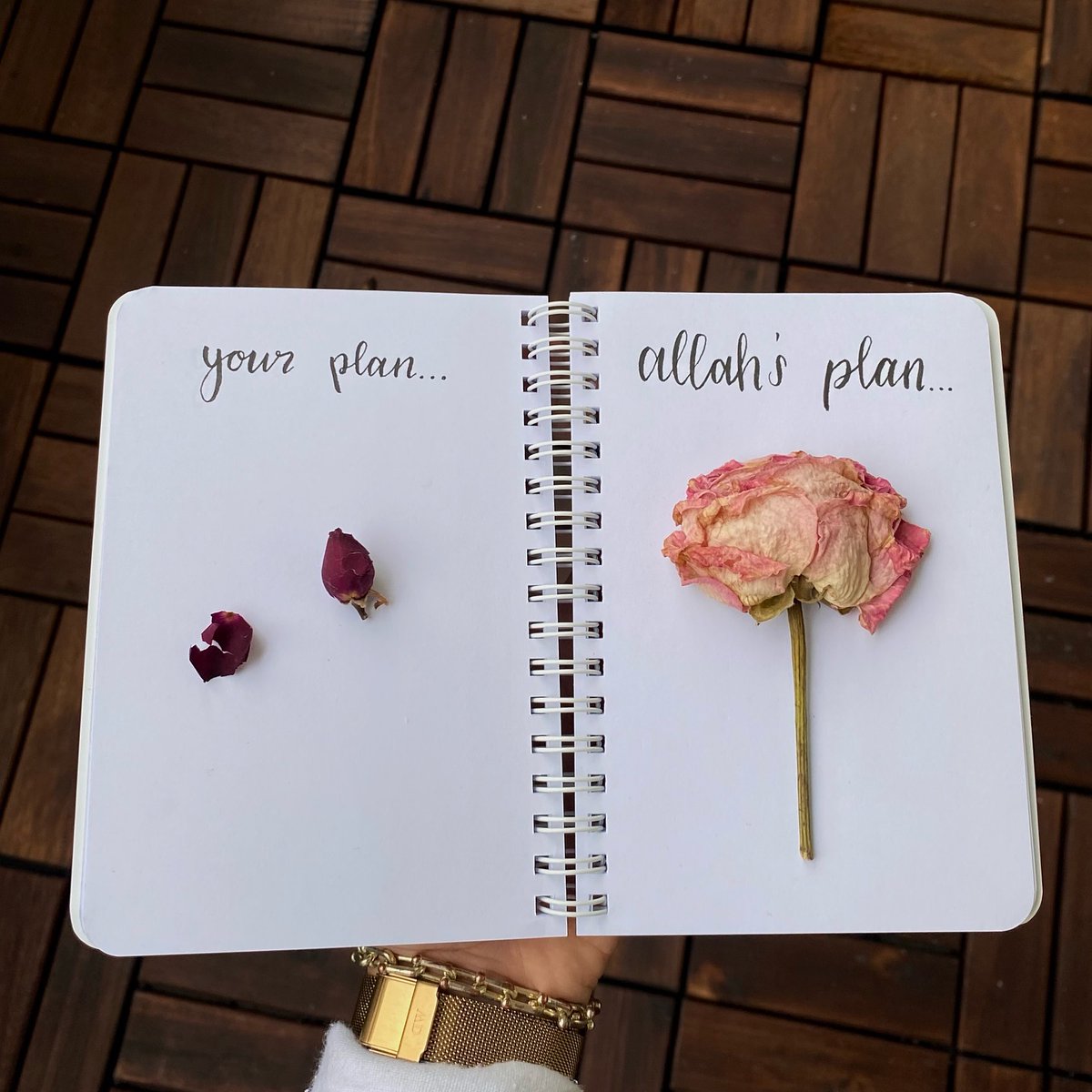 Please be patient and trust Allah's plan.