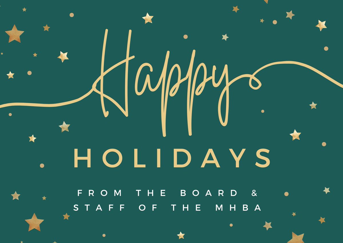 Wishing you a happy holiday and healthy New Year, from the staff and board of the Manitoba Home Builders' Association. ☃️🎄 Our office will be closed until January 2, 2024. For inquiries please email info@homebuilders.mb.ca