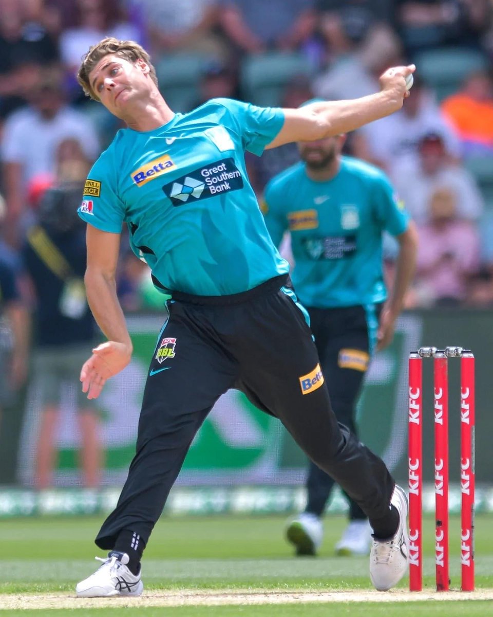 18 months ago, Spencer Johnson was without a Big Bash contract. Today, he is $AUD1.78 million richer after he was purchased by the Gujarat Titans in the 2024 IPL auction. 
The left-arm quick today reflected on his remarkable rise:
'It's obviously a pretty special moment, I never