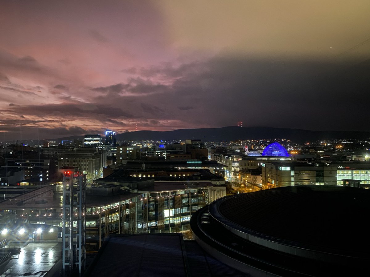 Out of office on… checked in to hotel, ready for a wee festive night out in Belfast. Hope y’all will get some time off, rest and recuperation over the holidays 🎄🥳🥂