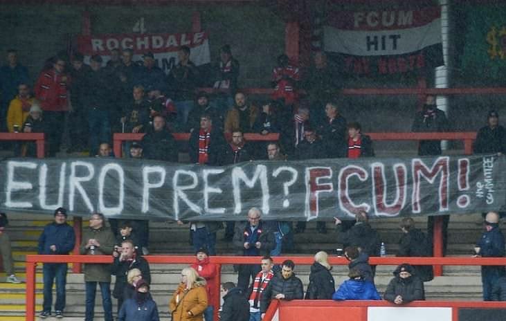 FC United is disappointed to hear about the renewed proposal for a European Super League – and we’re once again calling for better supporter representation across the game we all love.   Read our full response here: fc-utd.co.uk/news-story/sta… 🔴⚪️⚫️