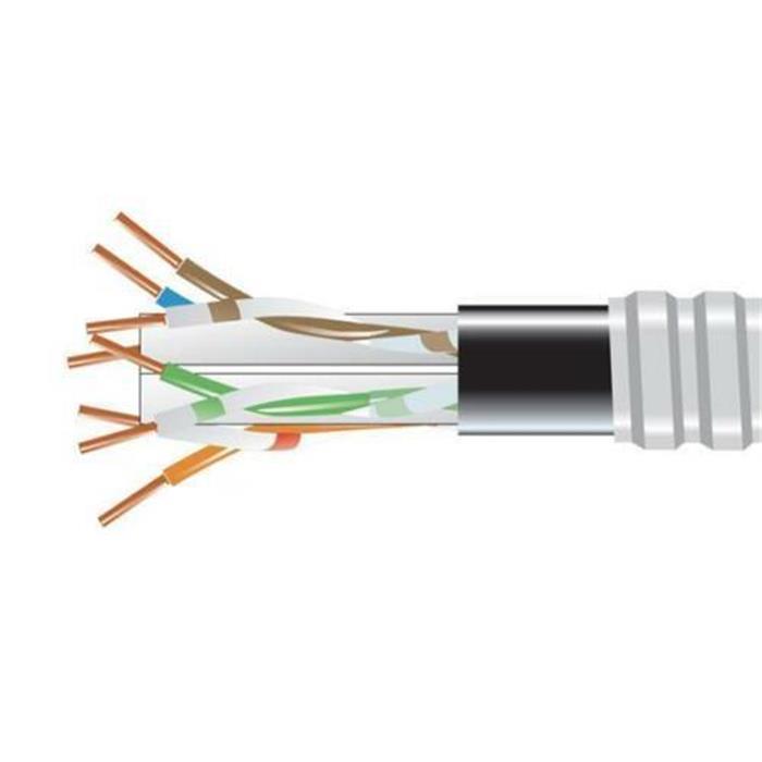 200  ft. Certicable heavy duty BX MC armored Cat 6 BX MC Ethernet wire cable  - a waterproof, rodent-proof, and UV-resistant solution for  uninterrupted high-speed connectivity. certicable.com #WiFi #internet #Cable