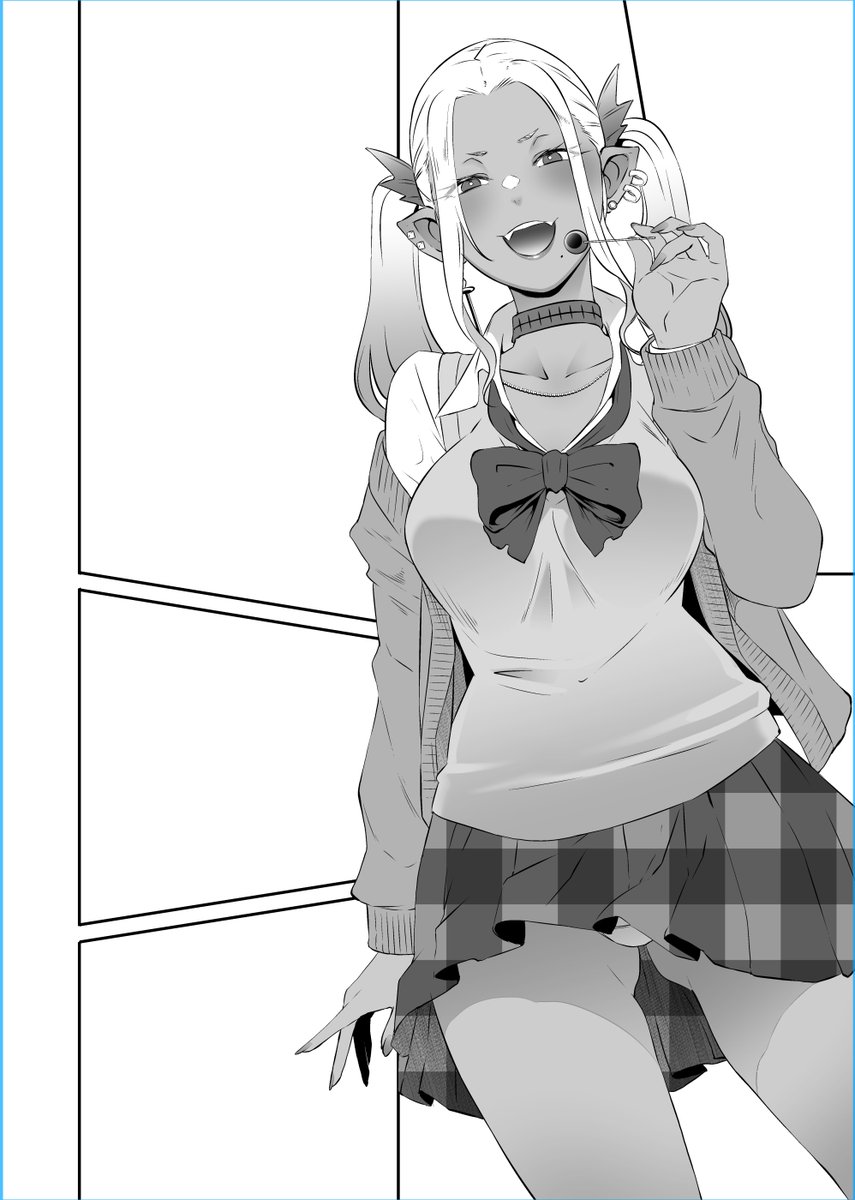 第3のドラギャルを描き始めました🧛‍♀️ 