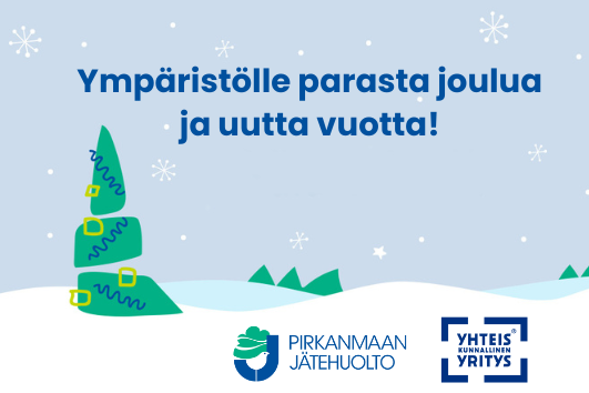 Rauhallista joulua kaikille! Lahjoitimme joulutervehdyksemme @Luonnonperinto -säätiölle ja <a href="/joulupuutampere/">Joulupuu Tampere</a> en kautta lasten ja nuorten tukemiseen.